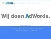 Tablet Screenshot of krstn.nl